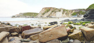 Harbour Granite, Trevaunance Cove