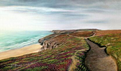Pathway at Wheal Charlotte to Chapel Porth