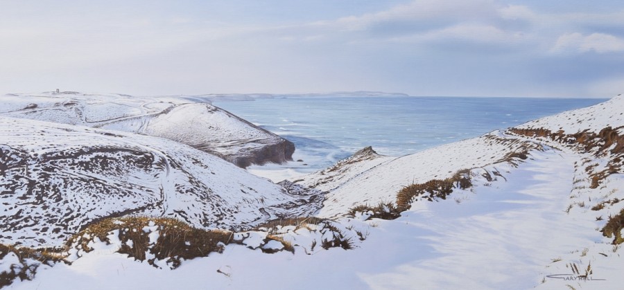 Winter Shadows at Chapel Porth resamp