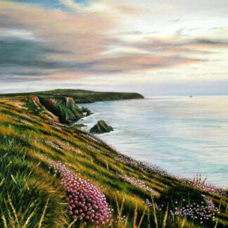Evening Sea Pinks, nr Trevellas