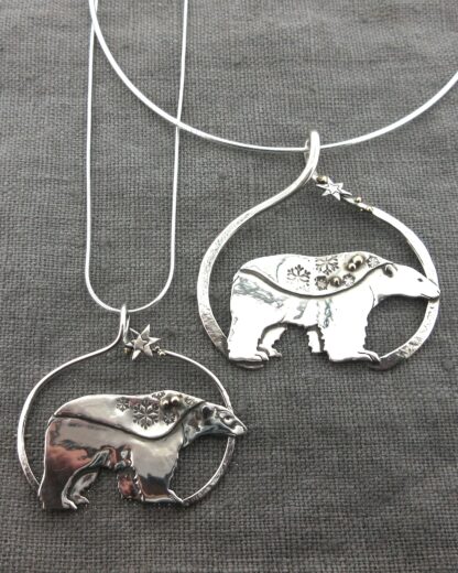 Small Ice Bear Pendant - Image 2
