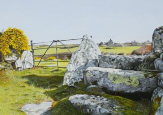 Spring Shadows, Stile towards Porthmeor