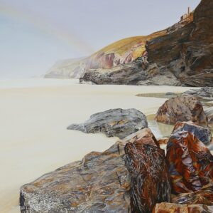 October Light & Granite Hues, Chapel Porth