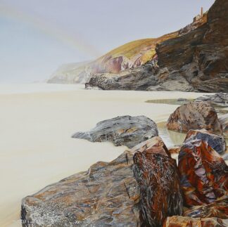 October Light & Granite Hues, Chapel Porth
