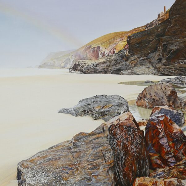 October Light & Granite Hues, Chapel Porth