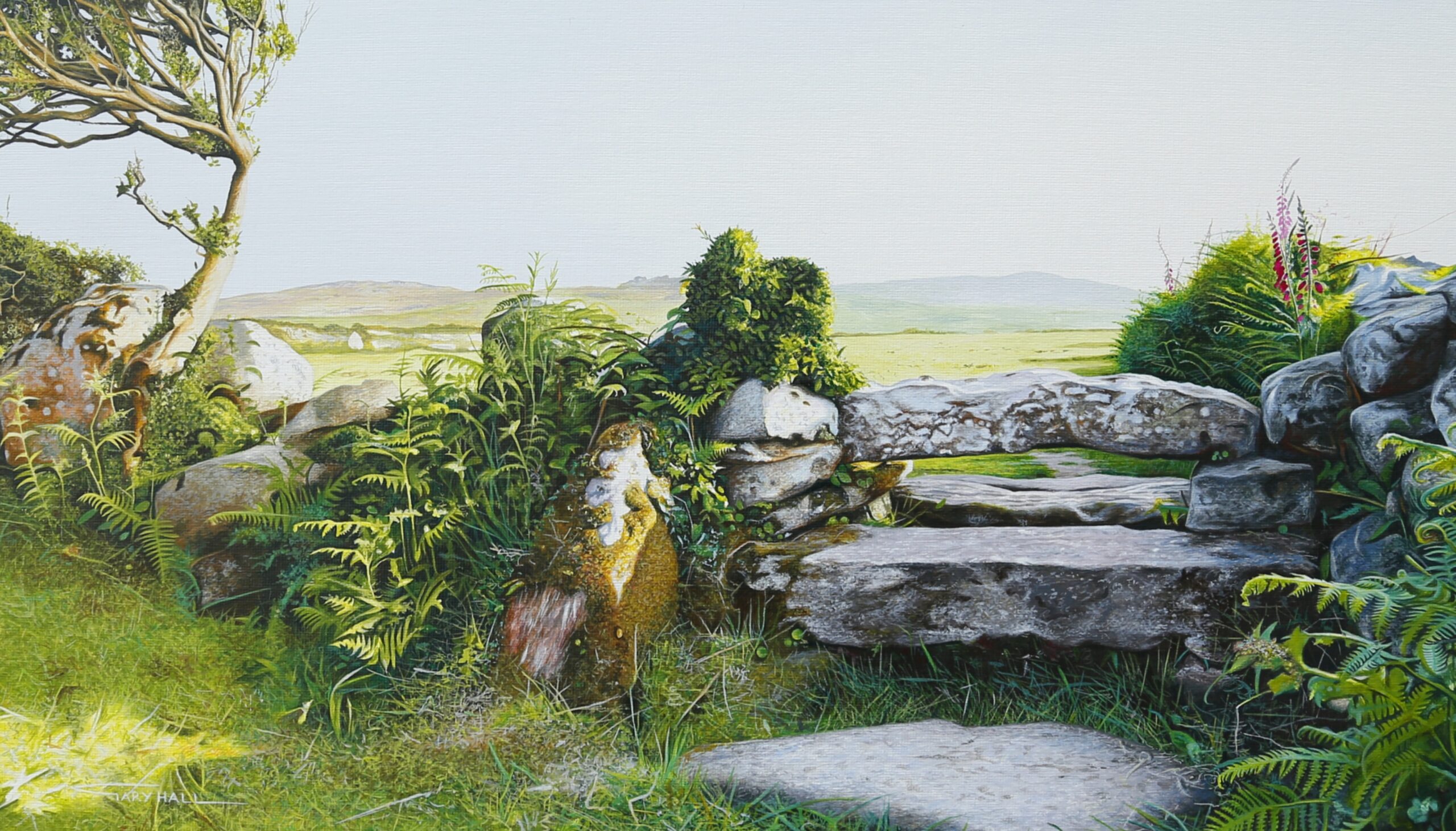 Summer Light, towards Tregerthen