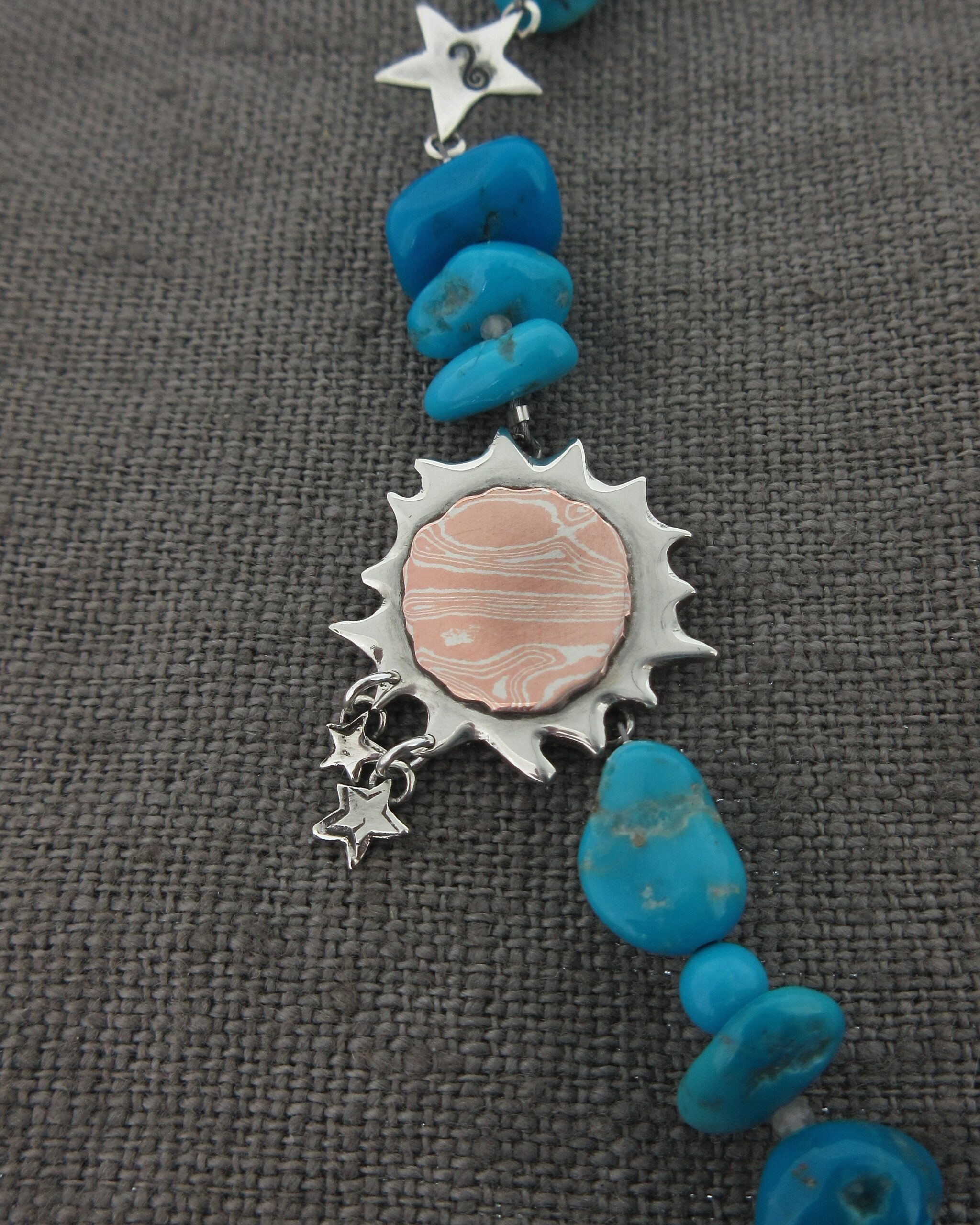 East of the Sun, West of the Moon necklace. - Image 4