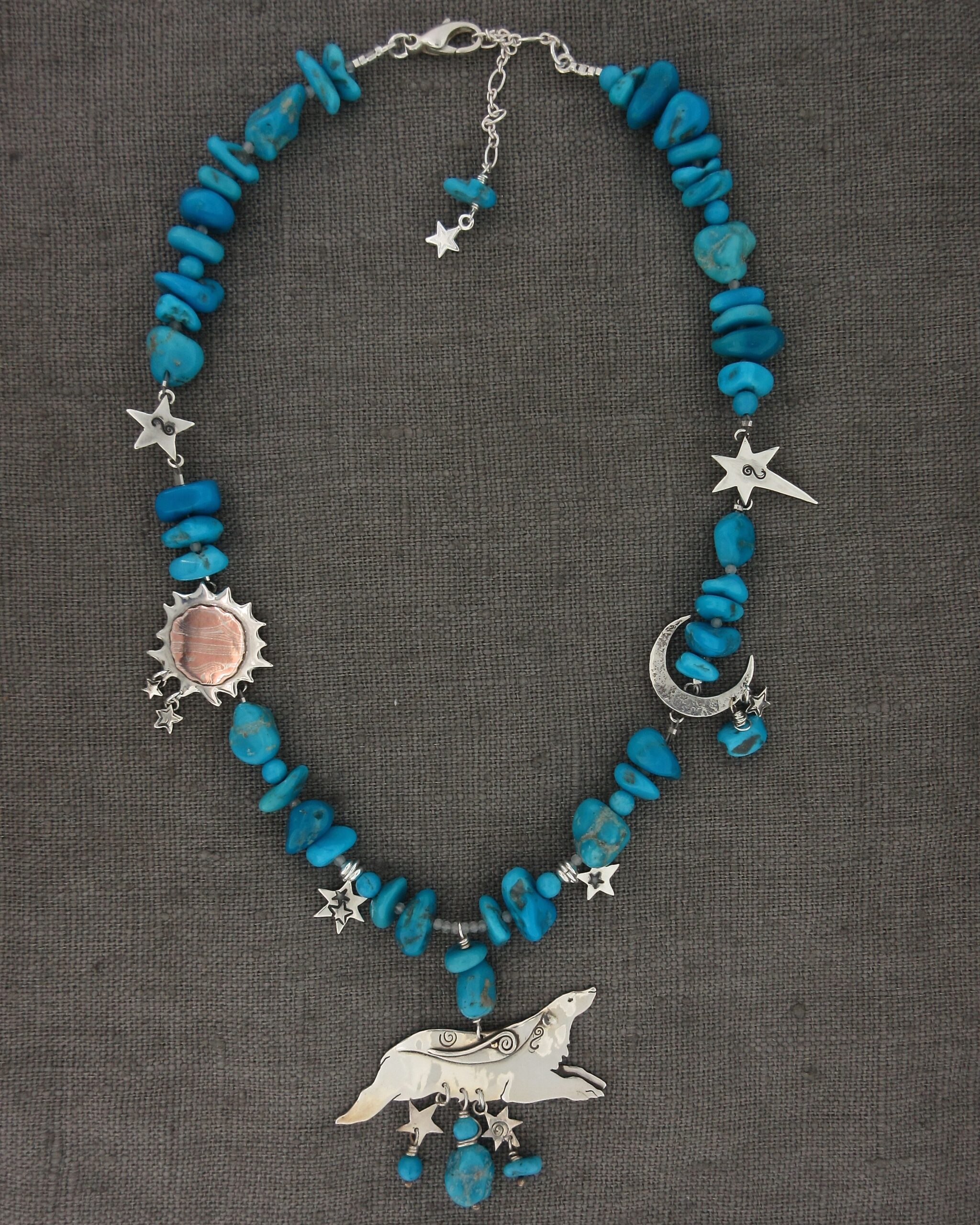 East of the Sun, West of the Moon necklace.