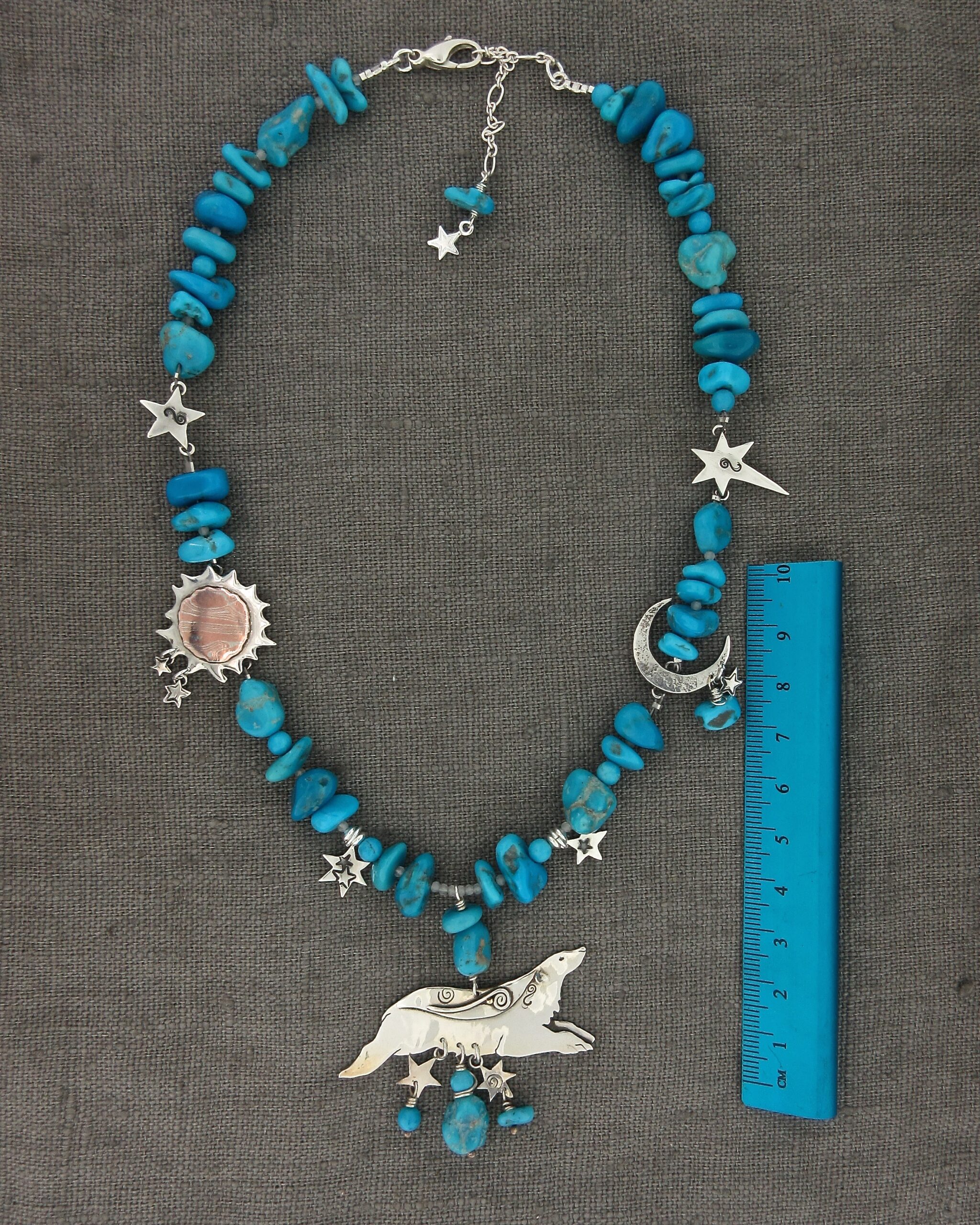 East of the Sun, West of the Moon necklace. - Image 5