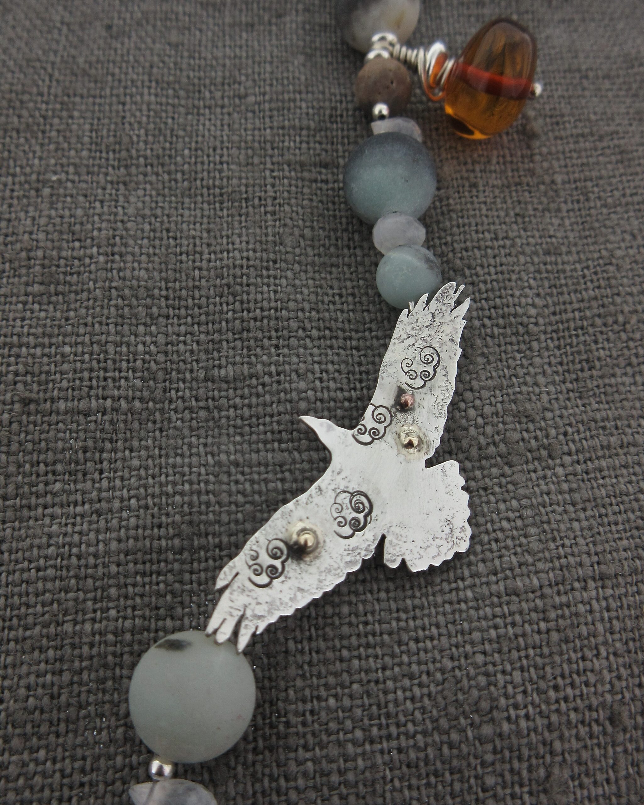 Ice Bear and Raven Necklace - Image 4