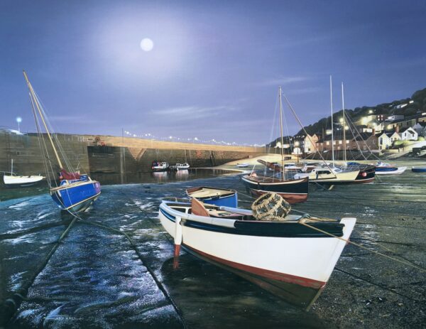 Low Tide by Moonlight, Mousehole