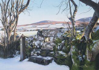 Approaching winters warmth, towards Trevega