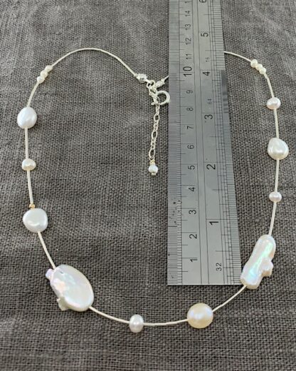 Classic Pearl Necklace - Image 2