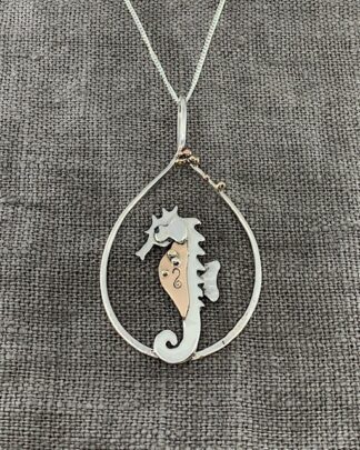 Little Silver Sea Horse