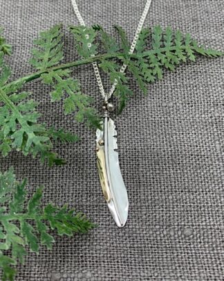 Gold Finch Feather