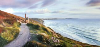 Evenings last light, Wheal Coates