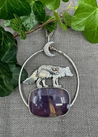 Lilac Tundra Snow Fox