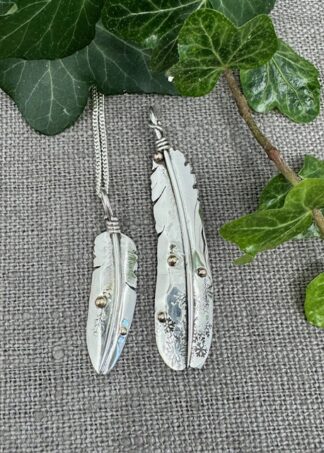 Snow Bunting Feather