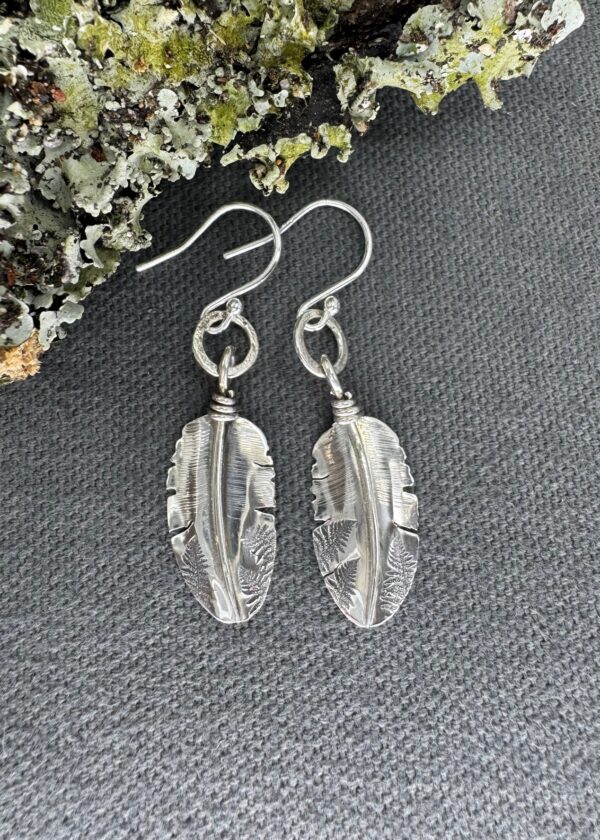 Feather & Fern earrings