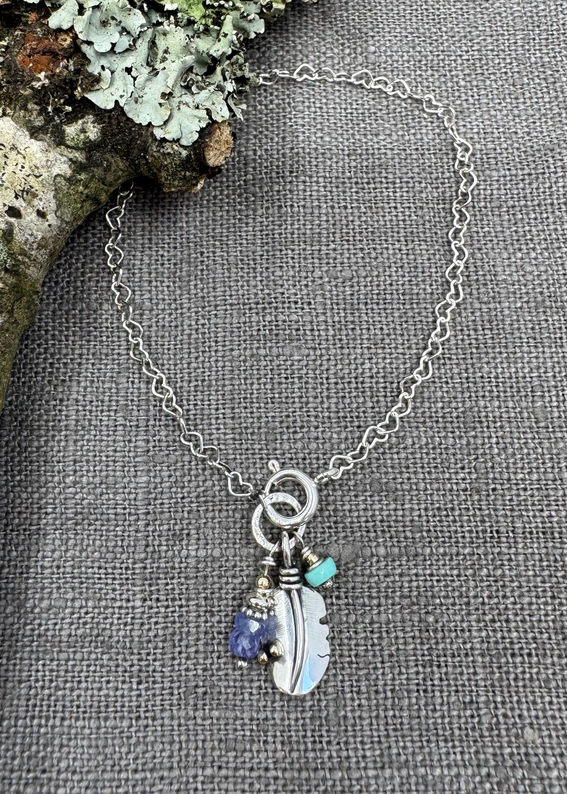 Tiny Heart Link Bracelet