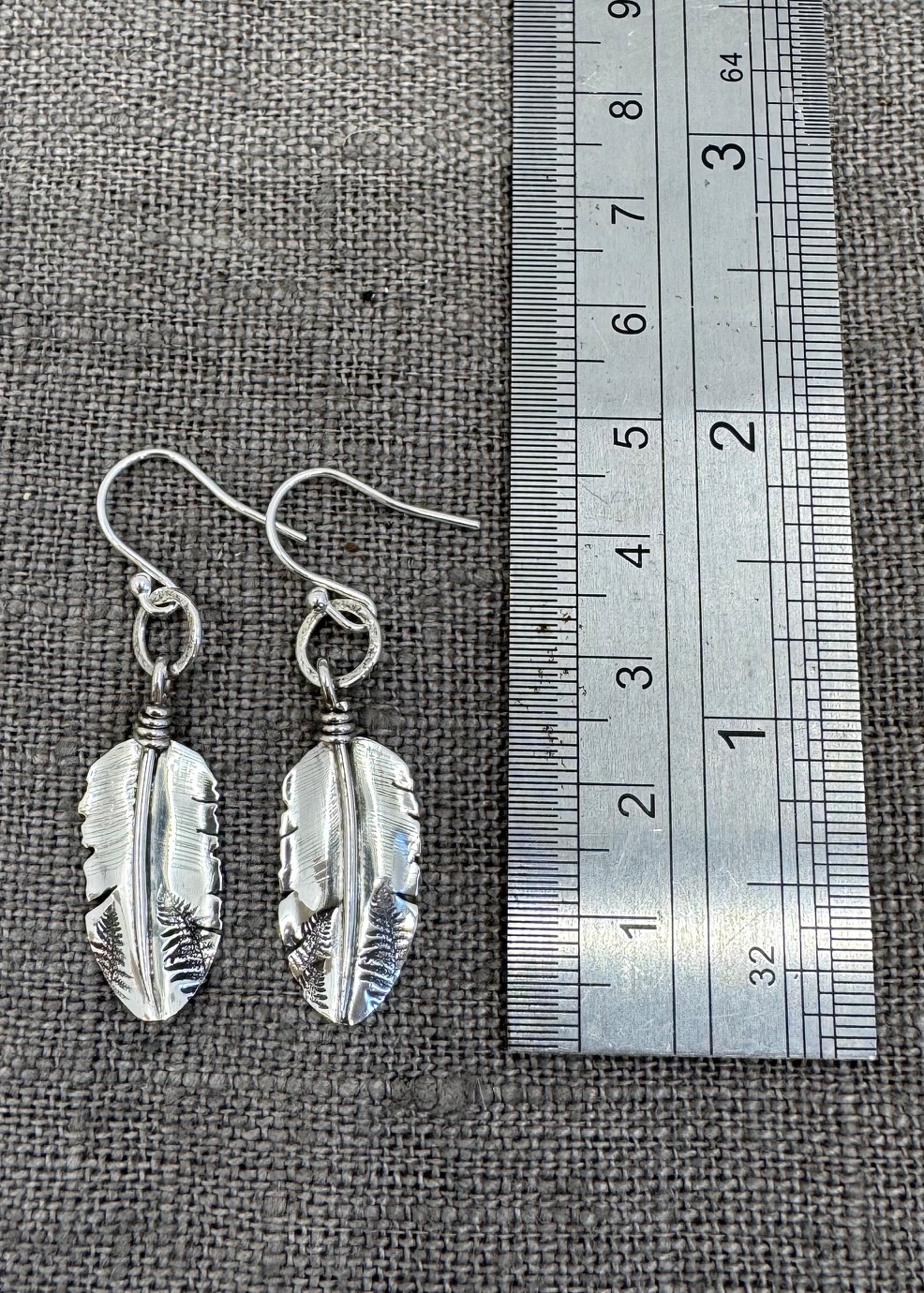 Feather & Fern Earrings - Image 2
